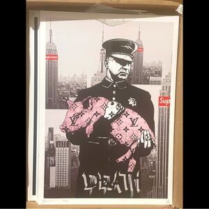 Death NYC 2022 “Supreme Pig”, Signed Original w COA: Ltd Ed #34/100